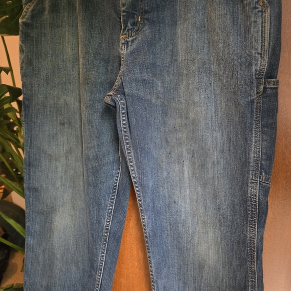 Carhartt Blue Straight Jeans Essential Style - Picture 4 of 8
